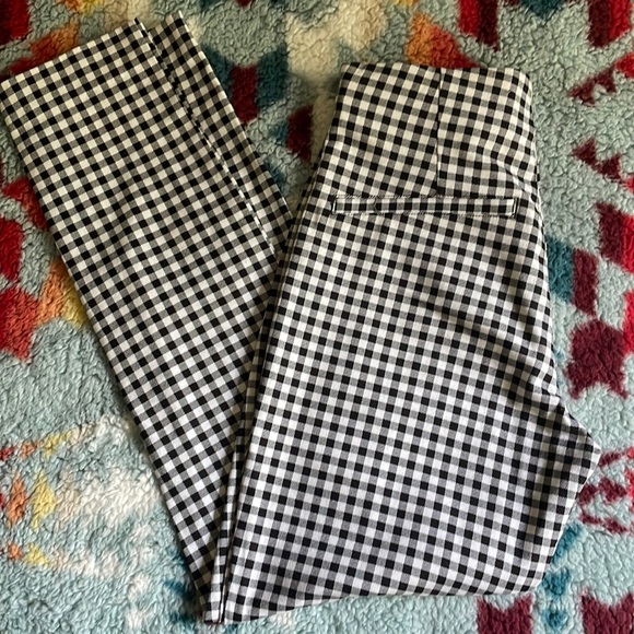 ➕Old Navy Gingham Print Slacks➕ - Picture 1 of 4